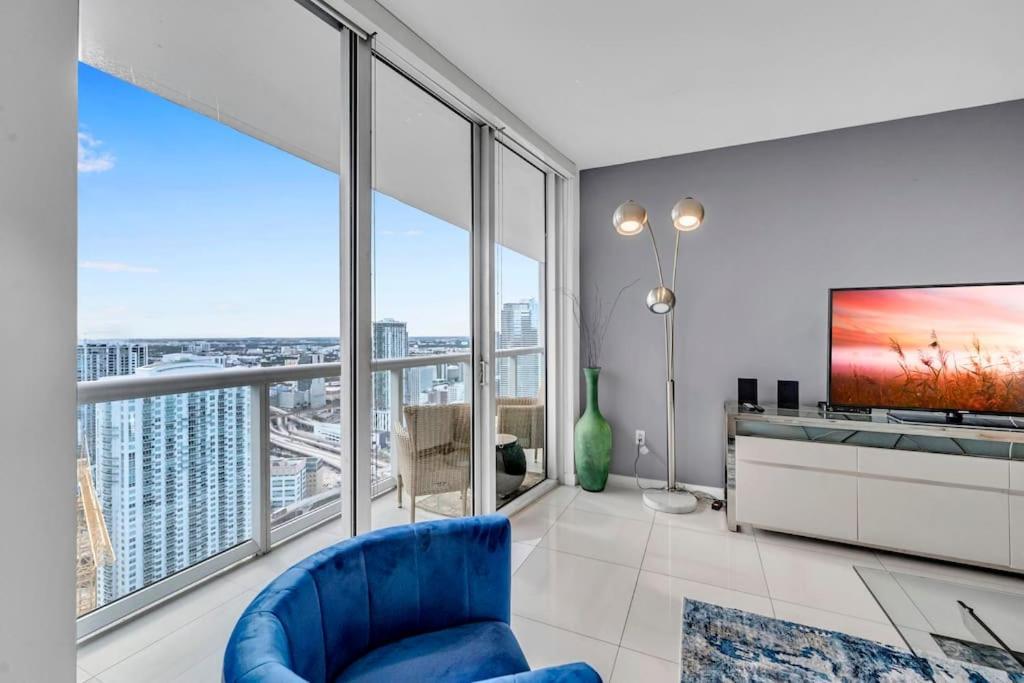 Luxury 1Br Condo W Icon Brickell-Freespa Маями Екстериор снимка